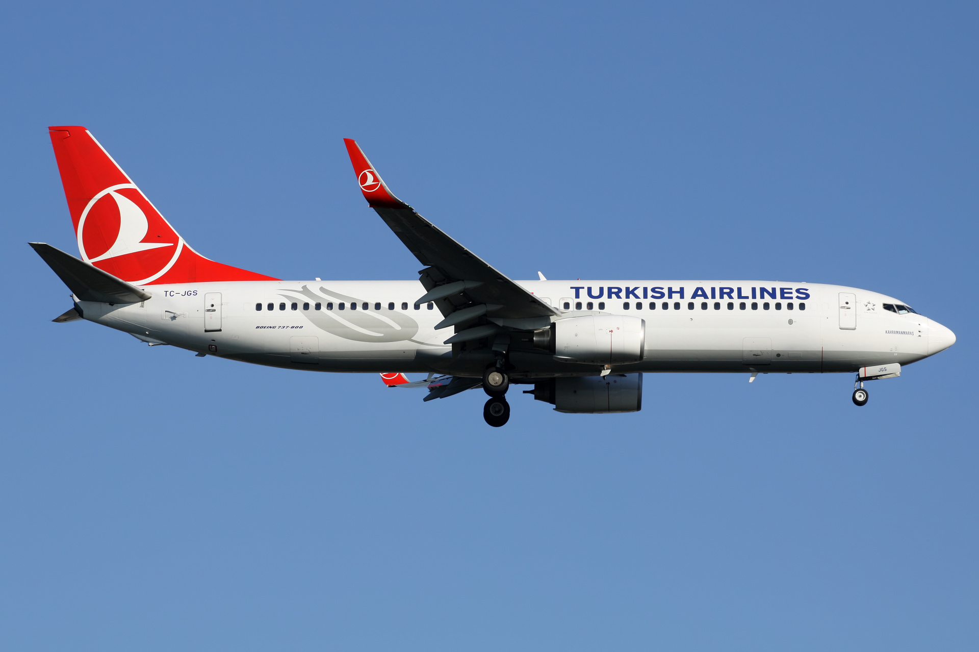 TC-JGS (Aircraft » Istanbul Atatürk Airport » Boeing 737-800 » THY Turkish Airlines)