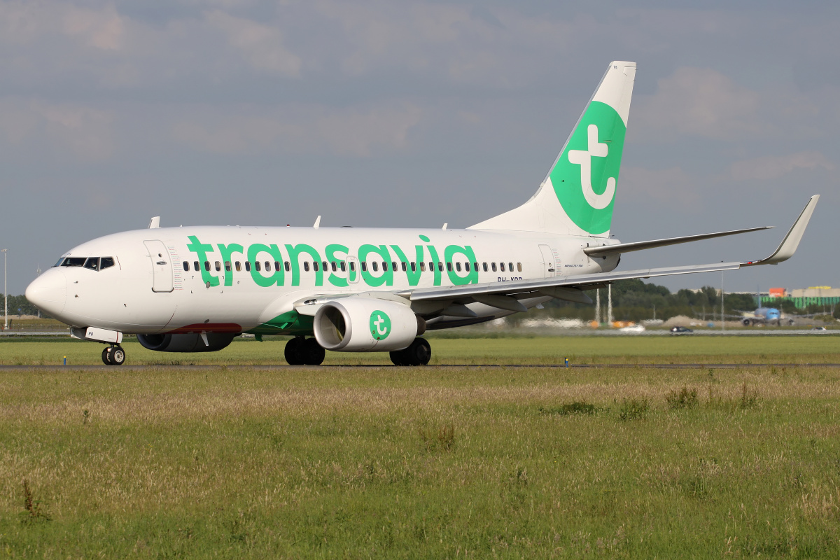 PH-XRB, Transavia (Aircraft » Schiphol Spotting » Boeing 737-700)