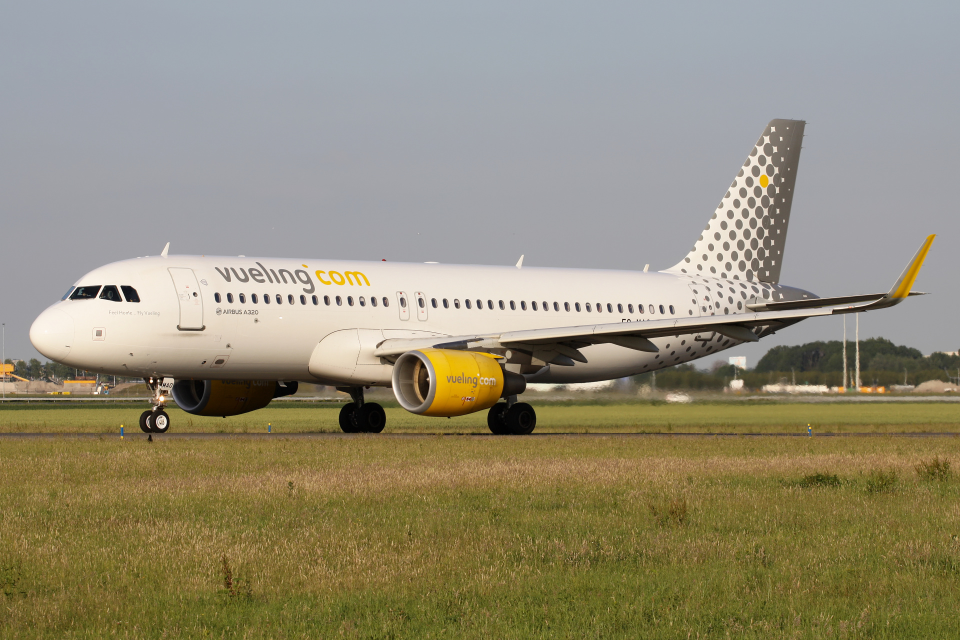 EC-MAO (Samoloty » Spotting na Schiphol » Airbus A320-200 » Vueling Airlines)
