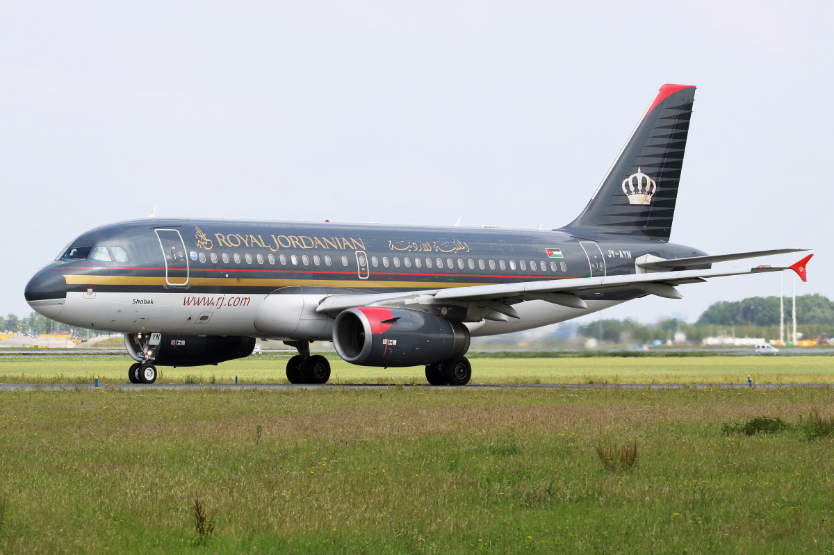 JY-AYN, Royal Jordanian Airlines