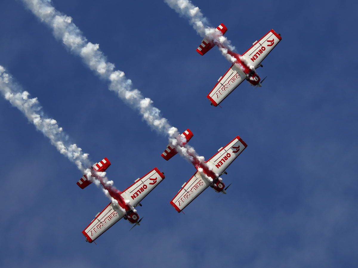 Zlin Z-50LA, Z-50LS, ORLEN Grupa Akrobacyjna Żelazny (Aircraft » Air Show Radom 2023)