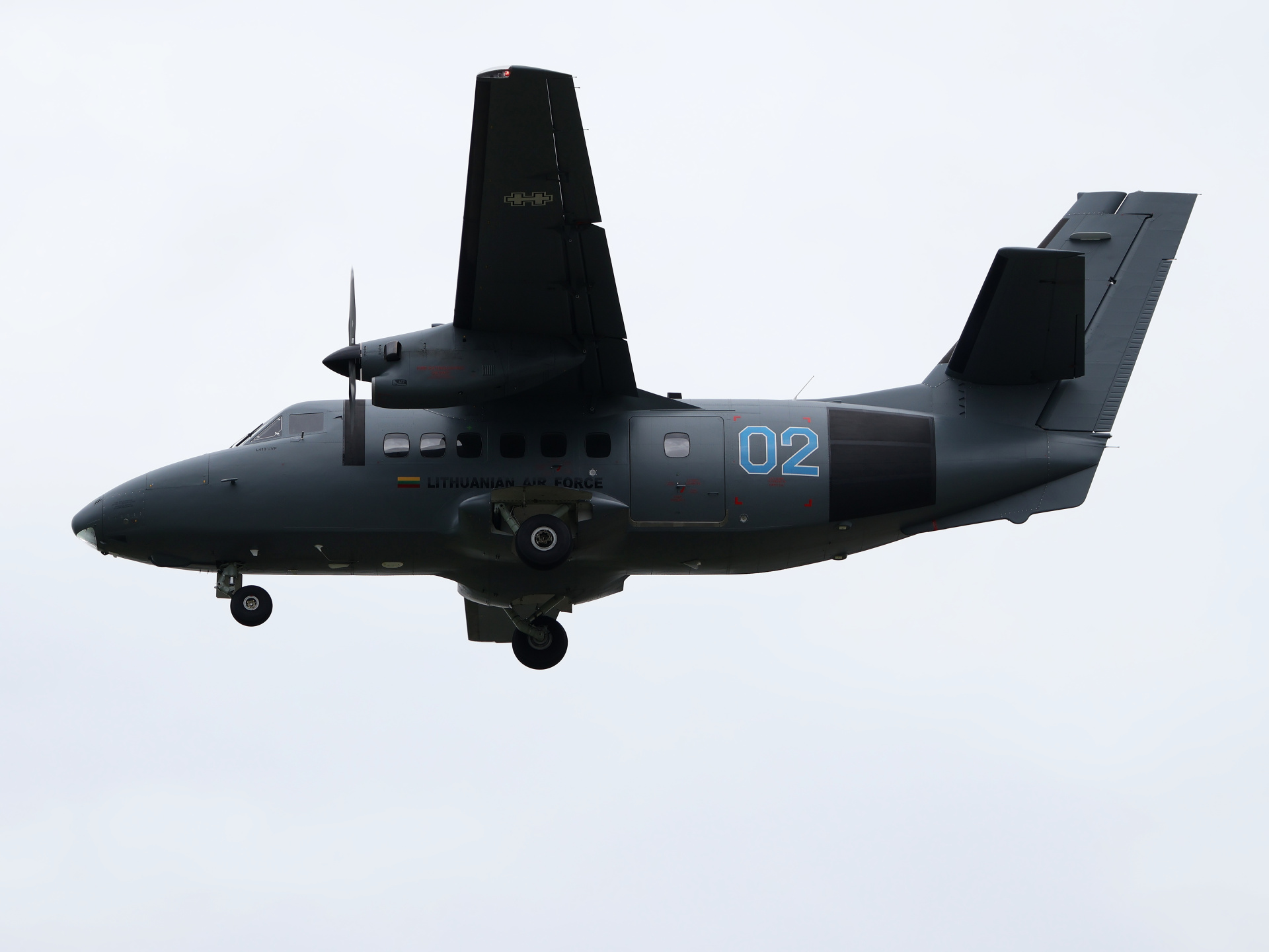 LET L-410UVP Turbolet, 02, Lithuanian Air Force (Aircraft » Air Show Radom 2023)