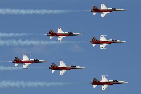 Northrop F-5E Tiger II, Patrouille Suisse