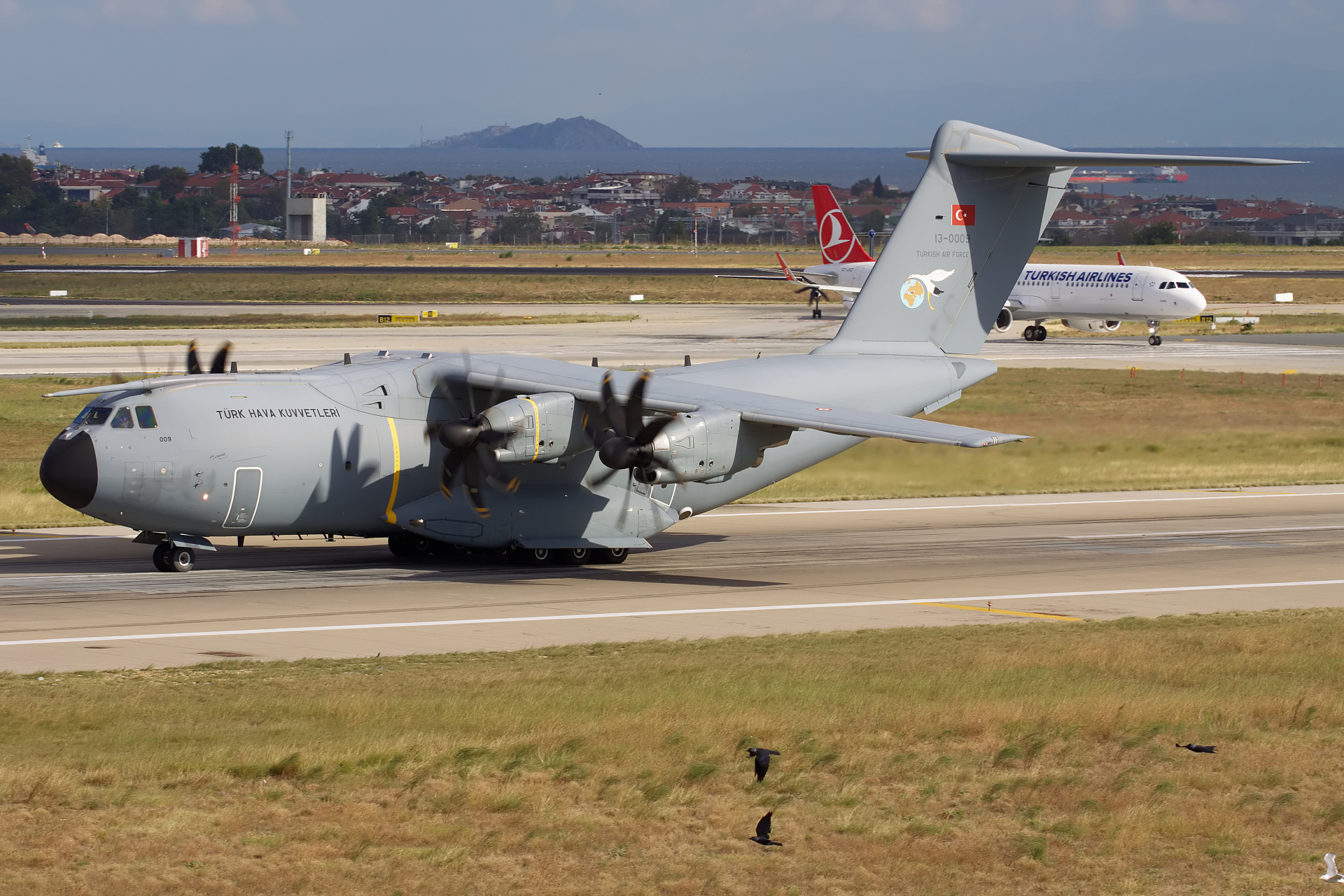13-0009, Tureckie Siły Powietrzne (Samoloty » Port Lotniczy im. Atatürka w Stambule » Airbus A400M Atlas)