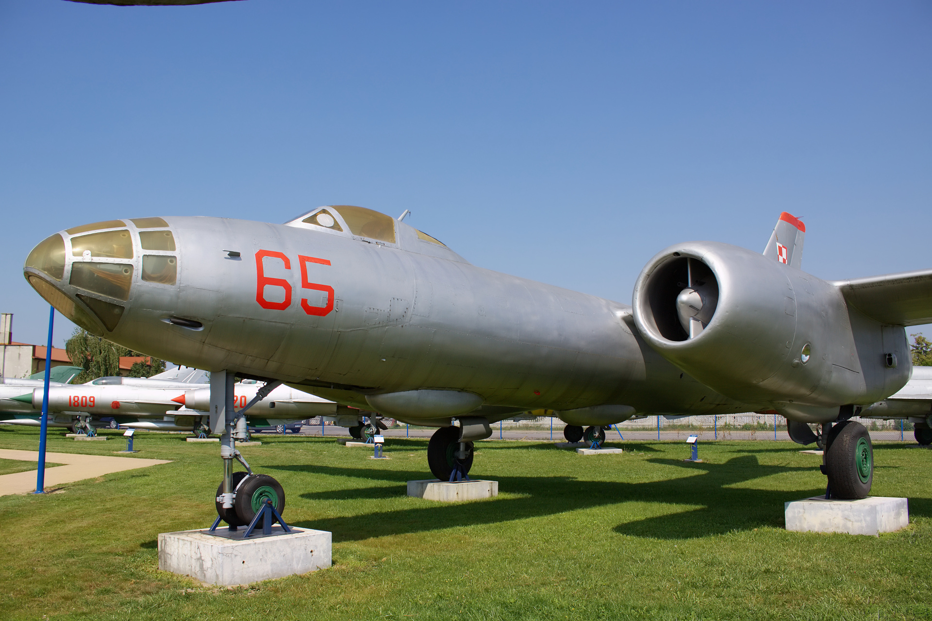 Ilyushin Il-28, 65, Polish Air Force (Aircraft » Dęblin » Air Force Museum)