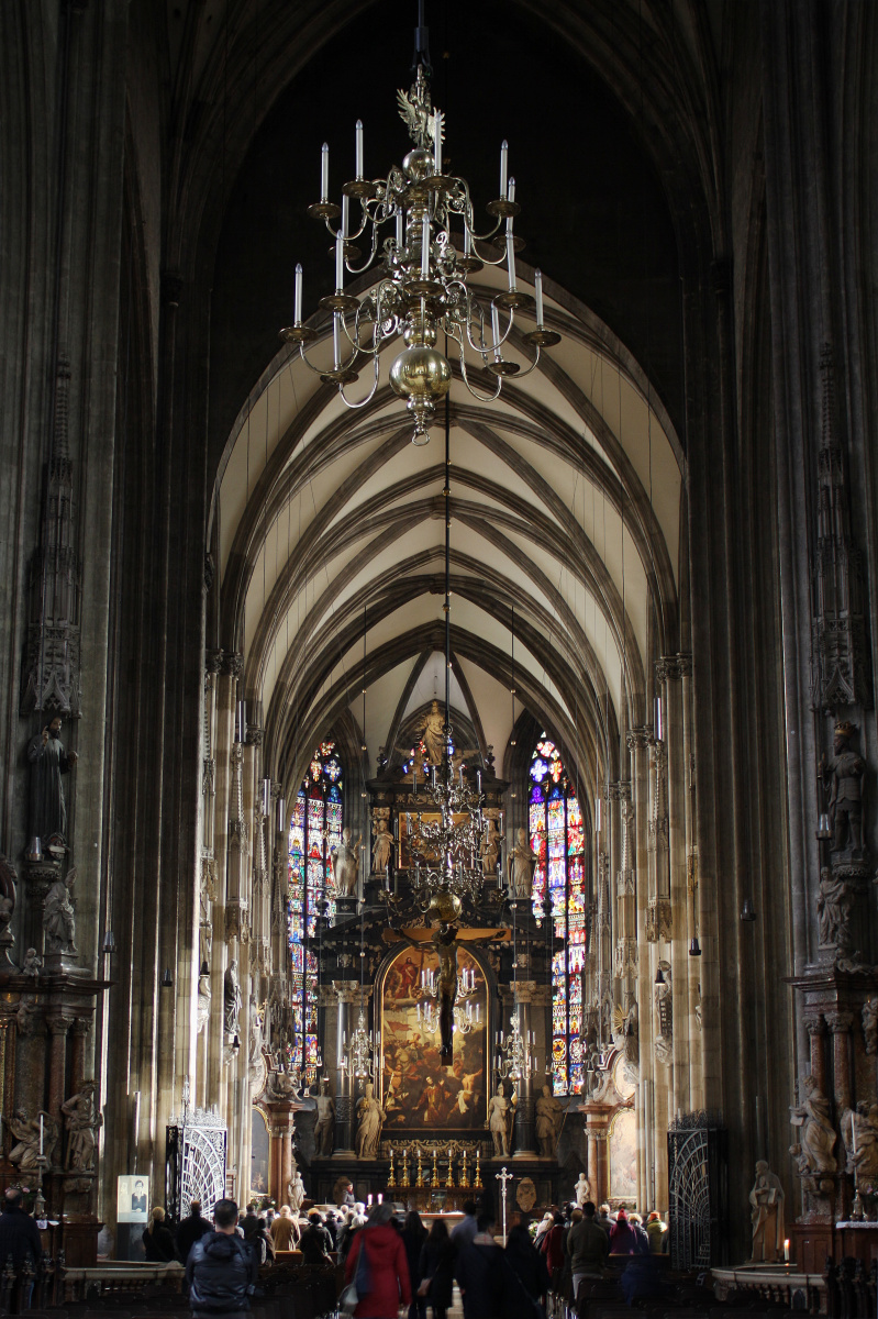 Inside St. Stephen's Cathedral