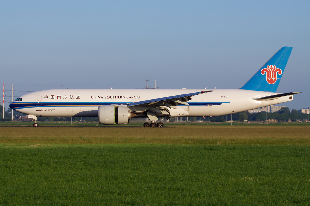 B-2027 (Samoloty » Spotting na Schiphol » Boeing 777F » China Southern Cargo)
