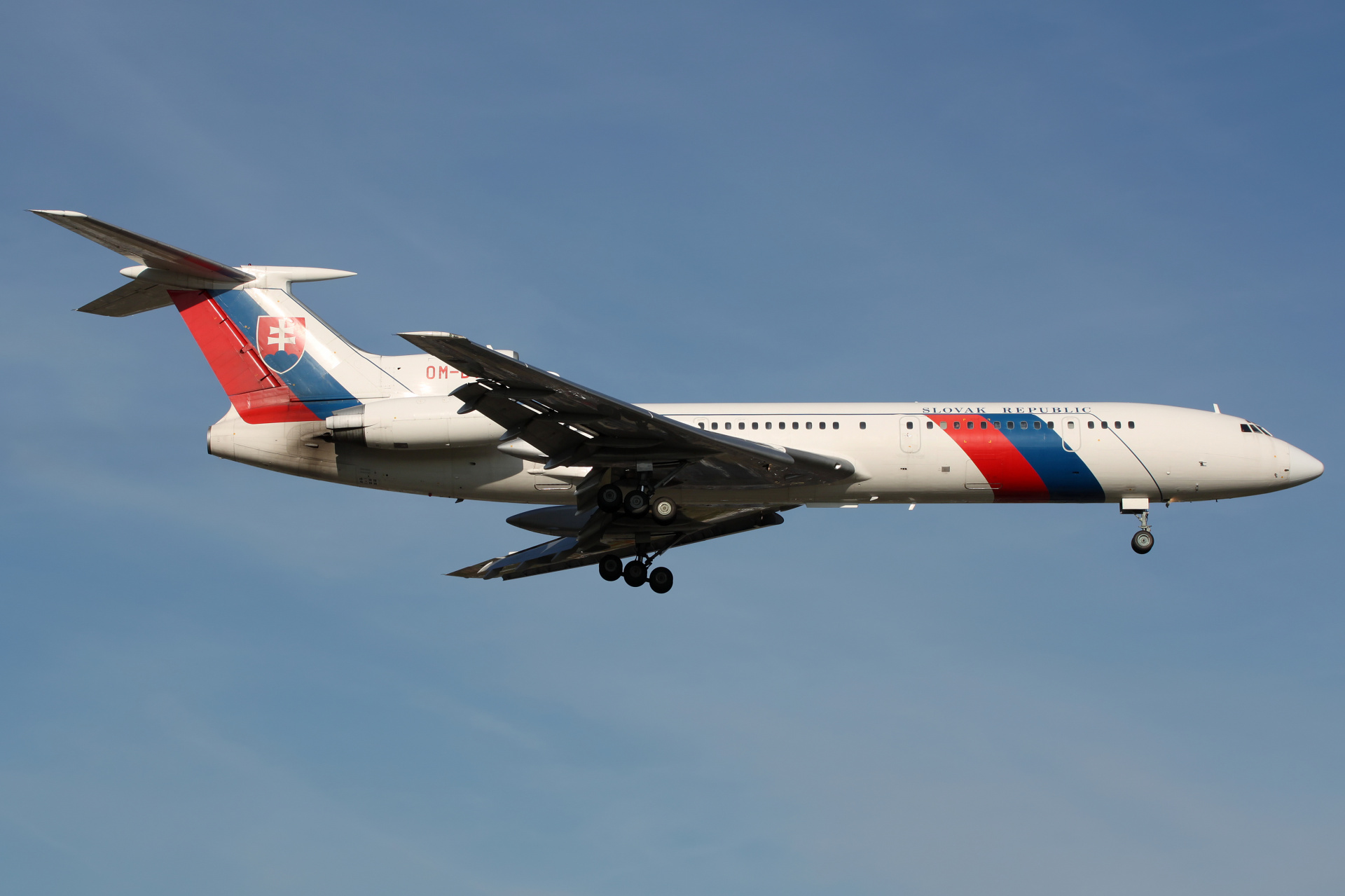 OM-BYO (Aircraft » EPWA Spotting » Tupolev Tu-154M » Slovak Air Force)