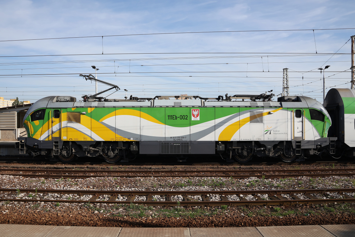 111Eb-002 (Pojazdy » Pociągi i lokomotywy » Pesa Gama)