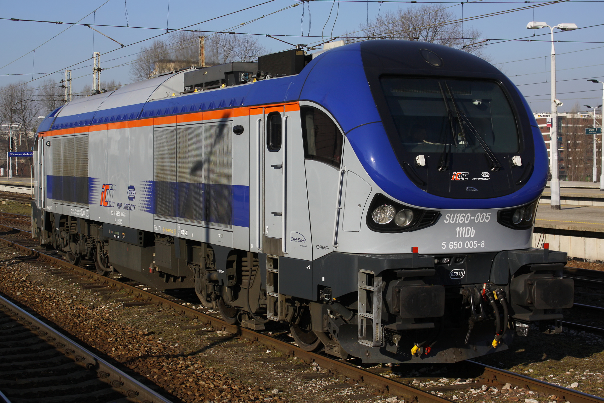 111Db SU160-005 (Vehicles » Trains and Locomotives » Pesa Gama)