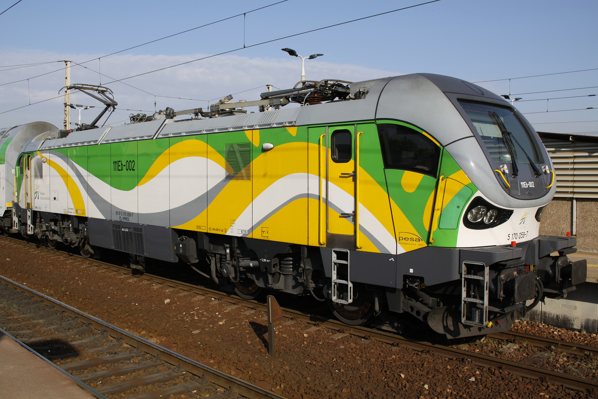 111Eb-002 (Pojazdy » Pociągi i lokomotywy » Pesa Gama)