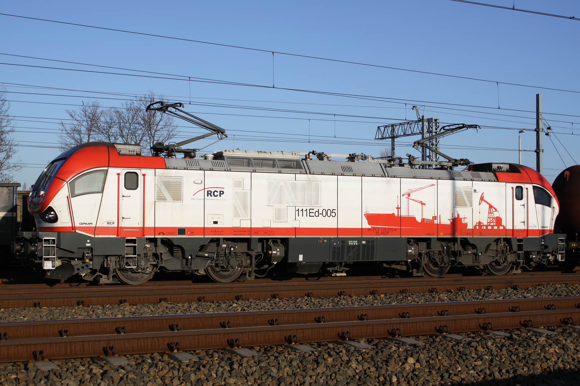 111Ed-005 Marathon (Vehicles » Trains and Locomotives » Pesa Gama)