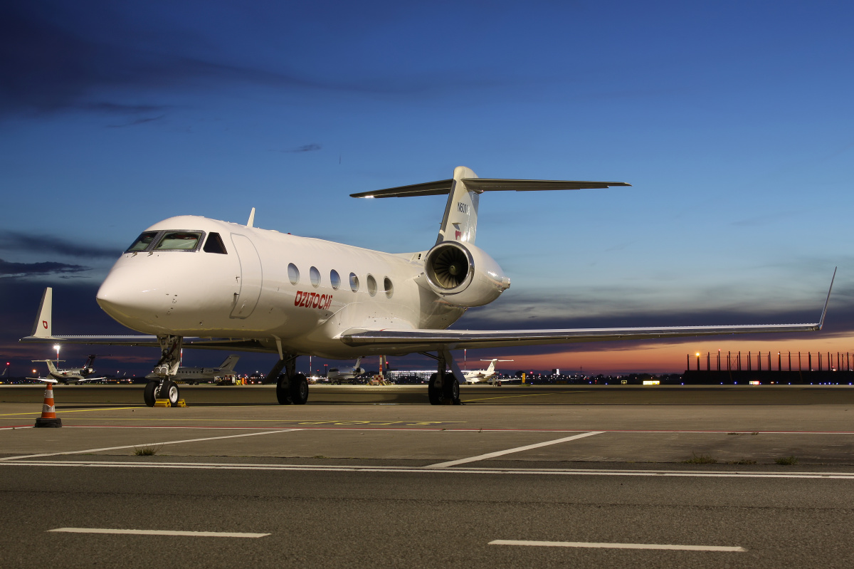 N600CK, NB Airlines (Samoloty » Spotting na Schiphol » Gulfstream IV and revisions)