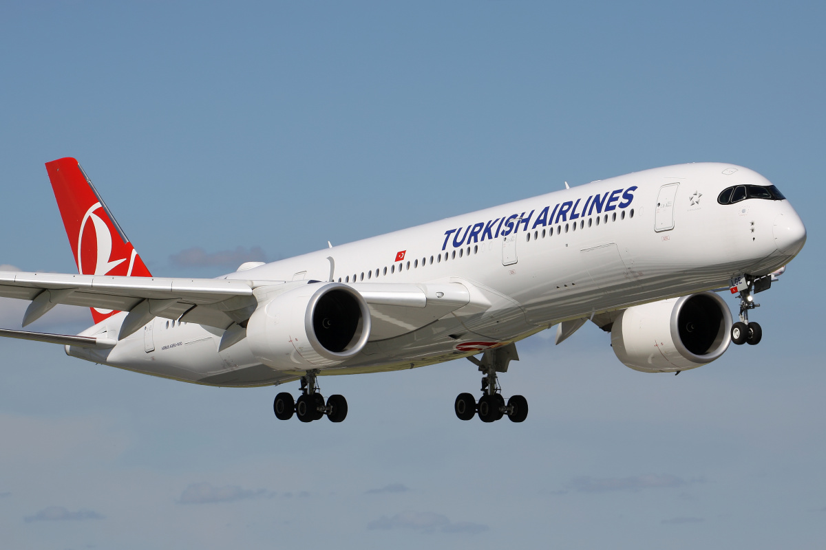 TC-LGE (Aircraft » Schiphol Spotting » Airbus A350-900 » THY Turkish Airlines)