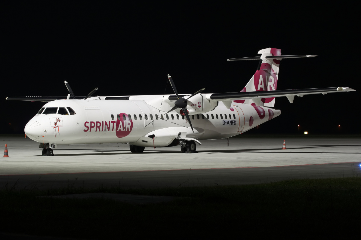 D-ANFD, SprintAir (Samoloty » Spotting na EPWA » ATR 72 » SprintAir)