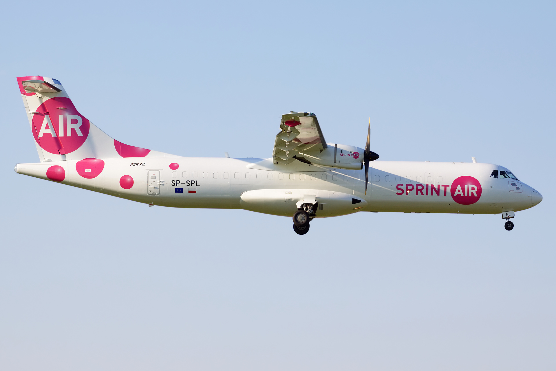 SP-SPL (Aircraft » EPWA Spotting » ATR 72 » SprintAir)