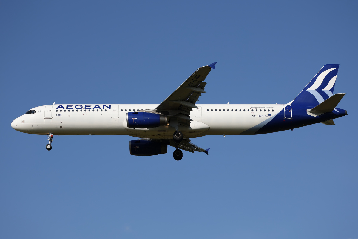 SX-DNG, Aegean Airlines (new livery)