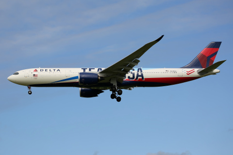N411DX, Delta Airlines (malowanie Team USA)