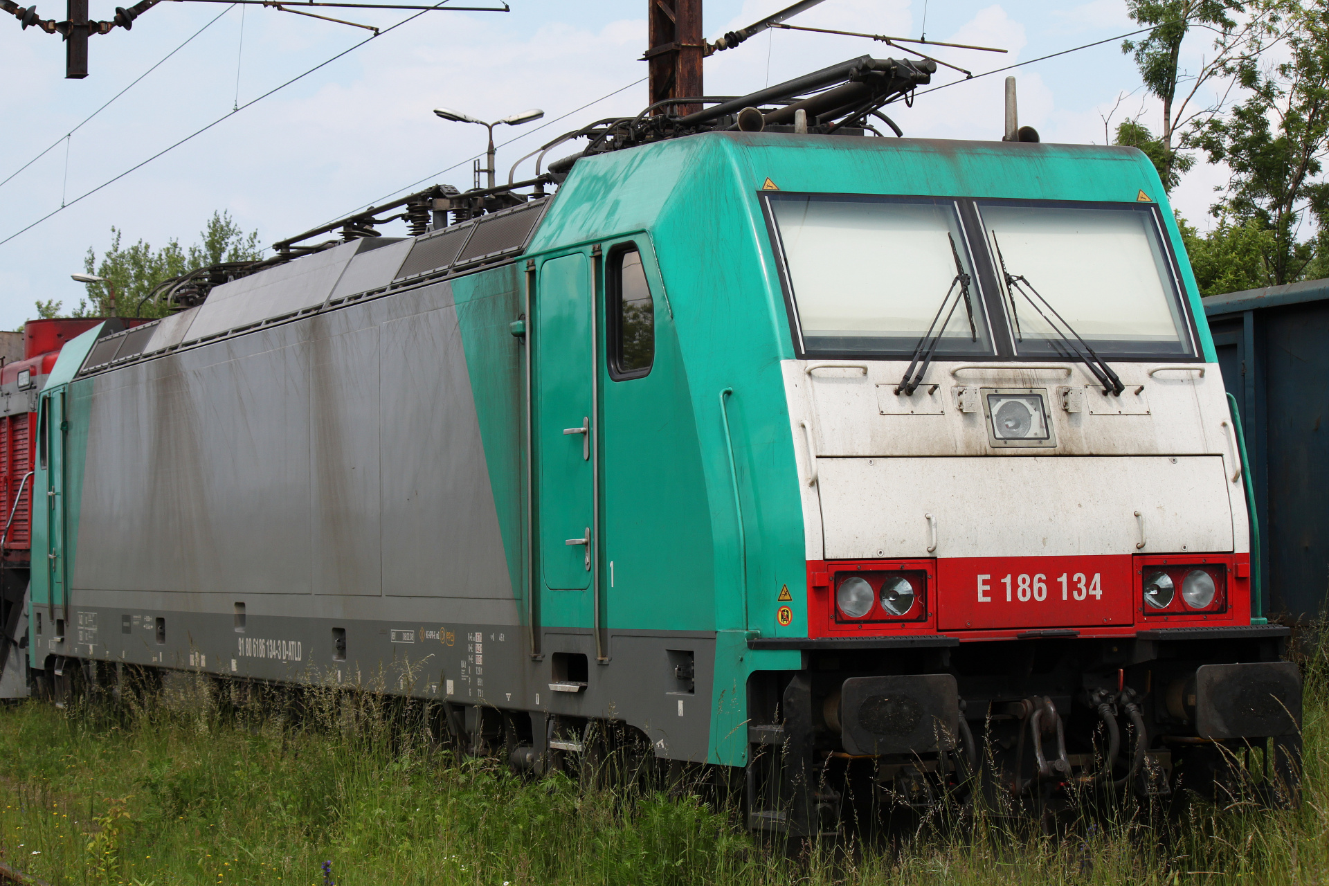 F140MS E186 134 (Vehicles » Trains and Locomotives » Bombardier TRAXX)