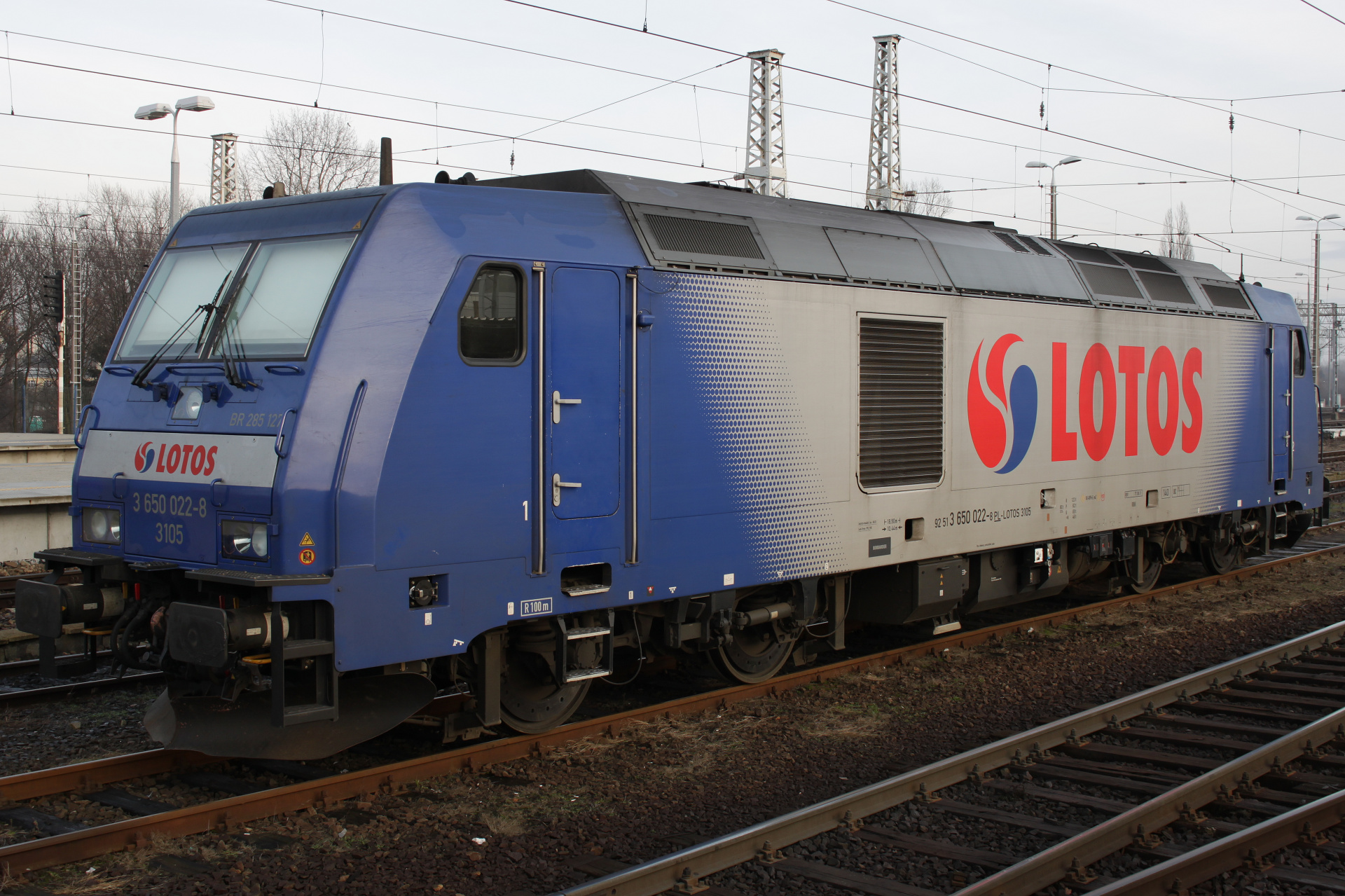 F140DE BR285 127 (Vehicles » Trains and Locomotives » Bombardier TRAXX)