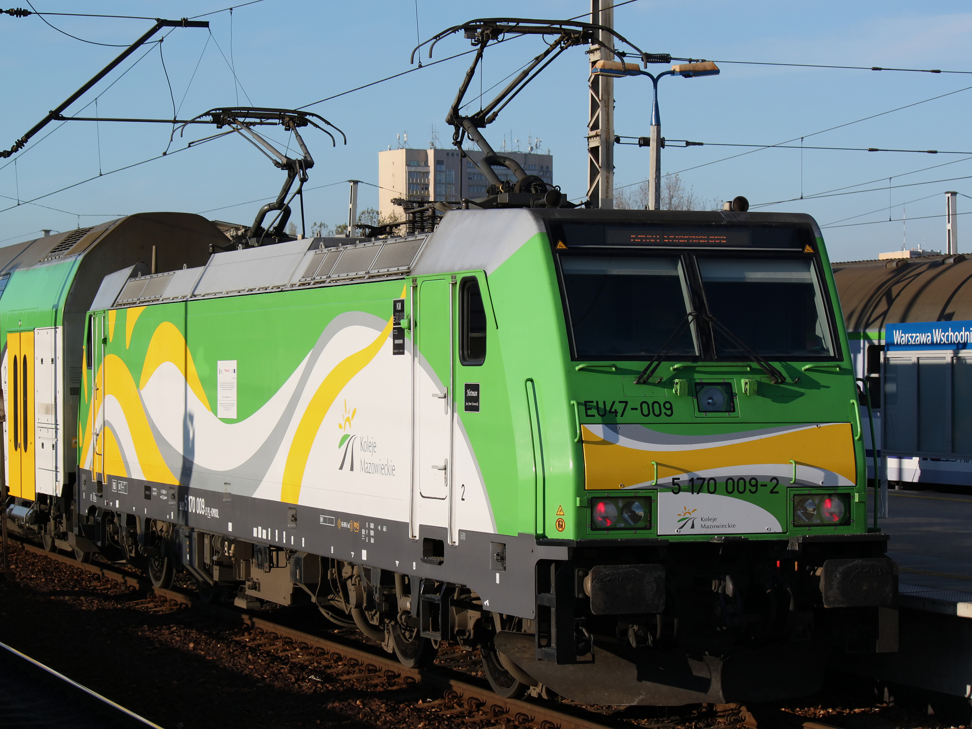 P160DC E583 EU47-009 (Hetman) (Vehicles » Trains and Locomotives » Bombardier TRAXX)