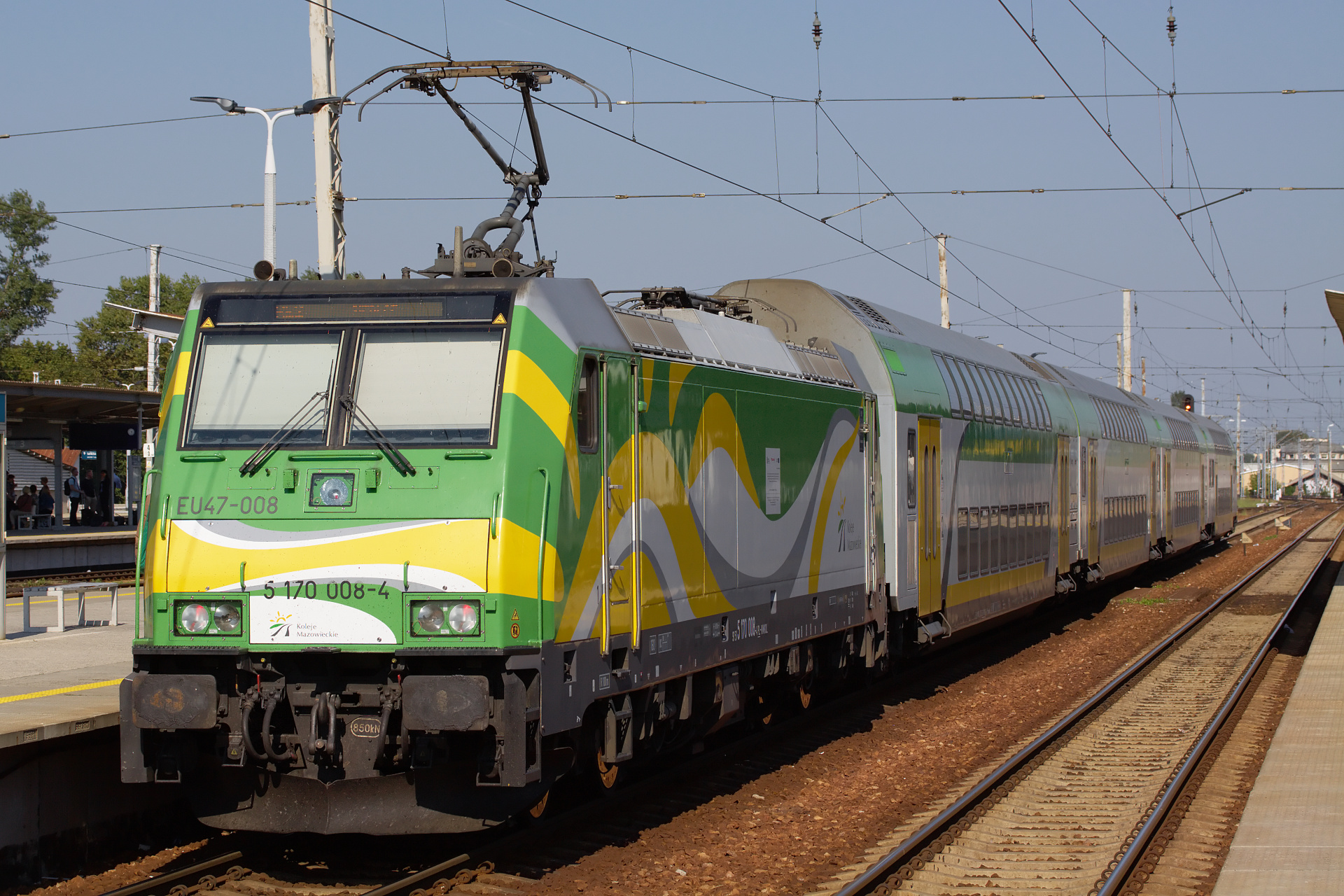 P160DC E583 EU47-008 (Hetman) (Vehicles » Trains and Locomotives » Bombardier TRAXX)