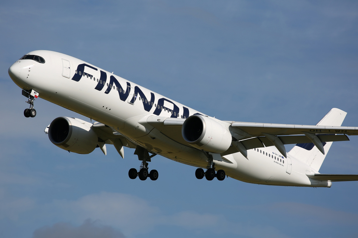 OH-LWN, Finnair (Samoloty » Spotting na Schiphol » Airbus A350-900 » Finnair)