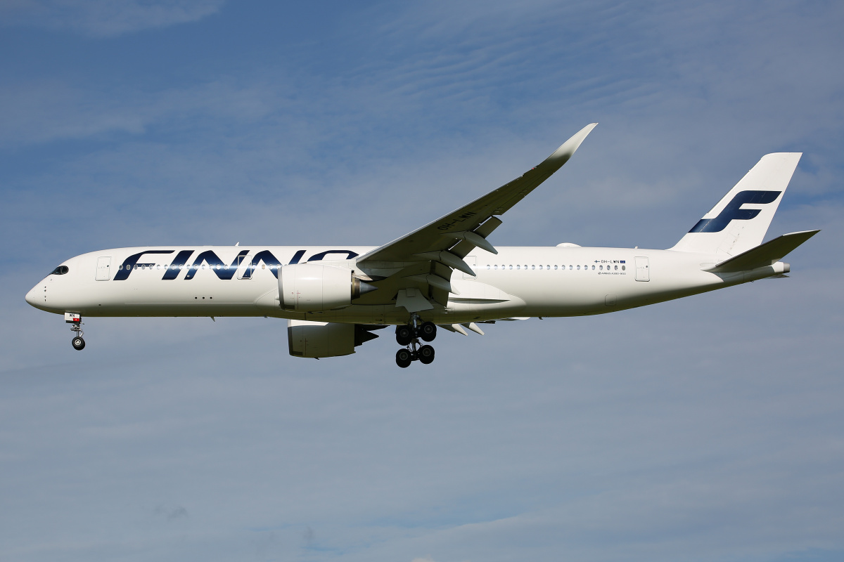 OH-LWN, Finnair (Samoloty » Spotting na Schiphol » Airbus A350-900 » Finnair)