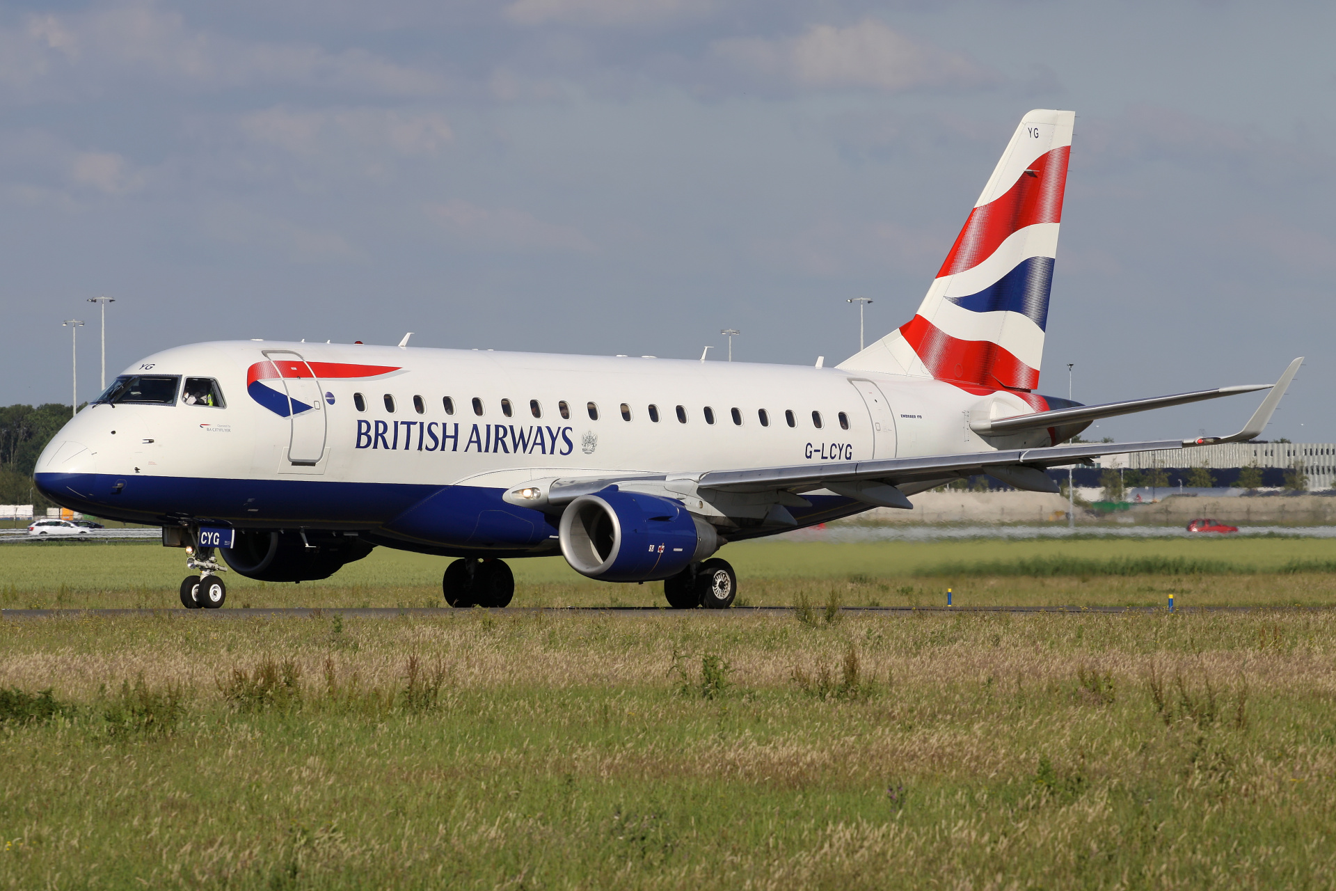 G-LCYG, British Airways (BA CityFlyer) (Aircraft » Schiphol Spotting » Embraer E170)
