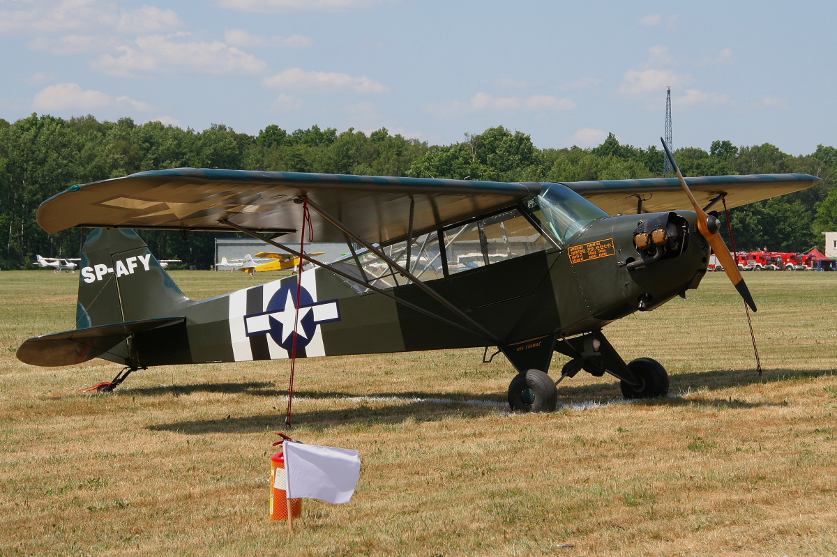 Piper J-3C-65 Cub, SP-AFY, prywatny