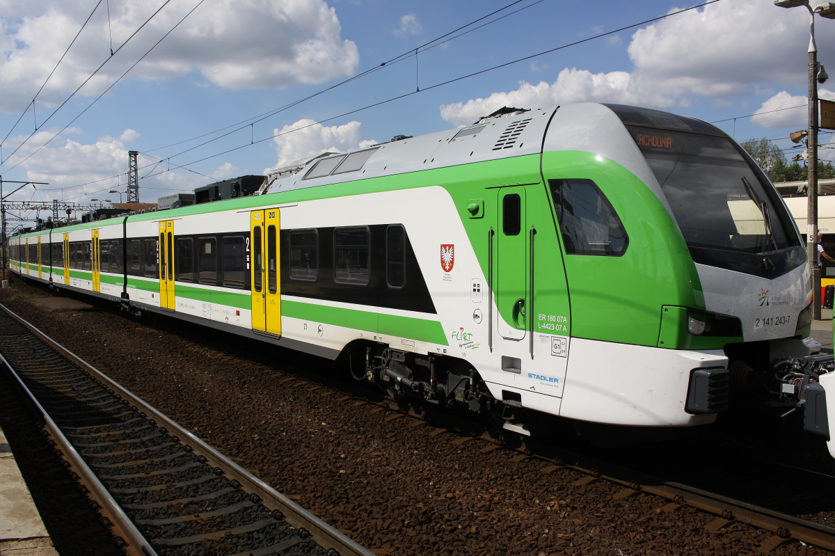 L-4423 ER160-07 (FLIRT 160) (Pojazdy » Pociągi i lokomotywy » Stadler FLIRT3)