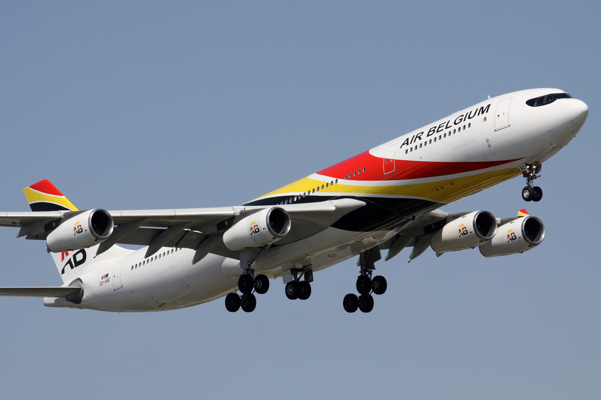 OO-ABD (Aircraft » EPWA Spotting » Airbus A340-300 » Air Belgium)