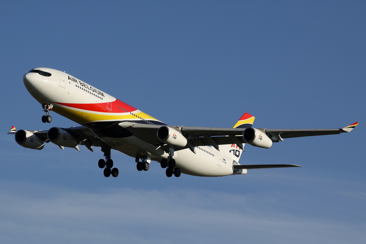 OO-ABD (Aircraft » EPWA Spotting » Airbus A340-300 » Air Belgium)