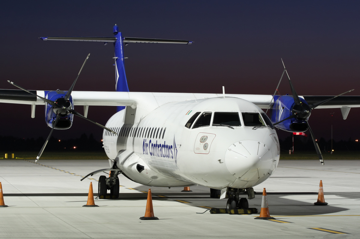 EI-SLH, Air Contractors (Aircraft » EPWA Spotting » ATR 72)