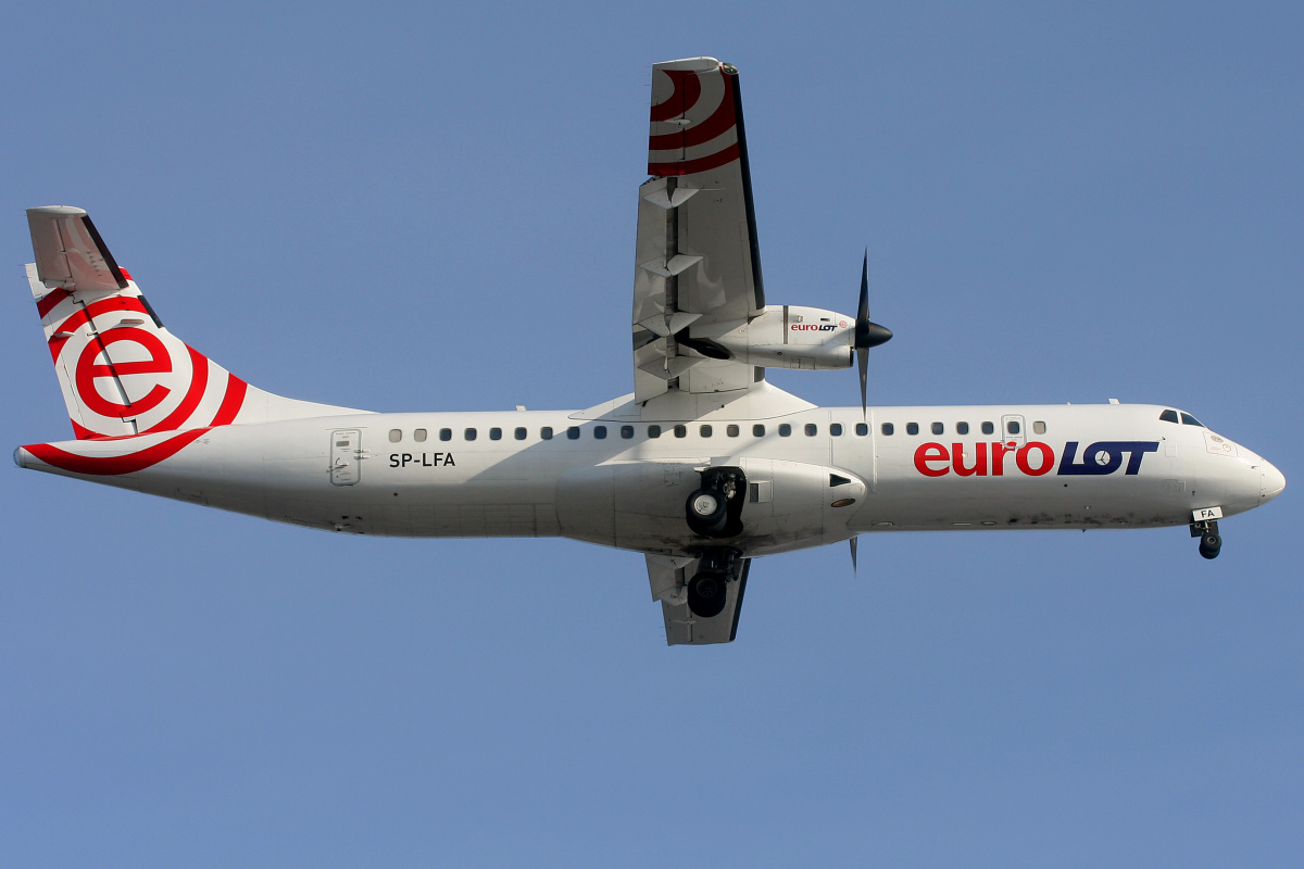 SP-LFA (Samoloty » Spotting na EPWA » ATR 72 » EuroLOT)