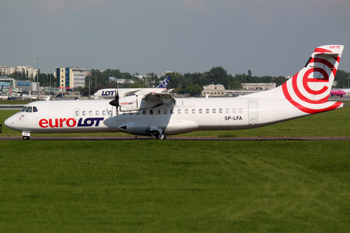 SP-LFA (Samoloty » Spotting na EPWA » ATR 72 » EuroLOT)