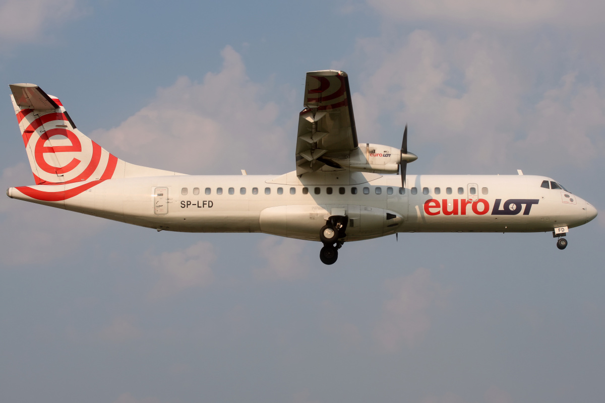 SP-LFD (Samoloty » Spotting na EPWA » ATR 72 » EuroLOT)