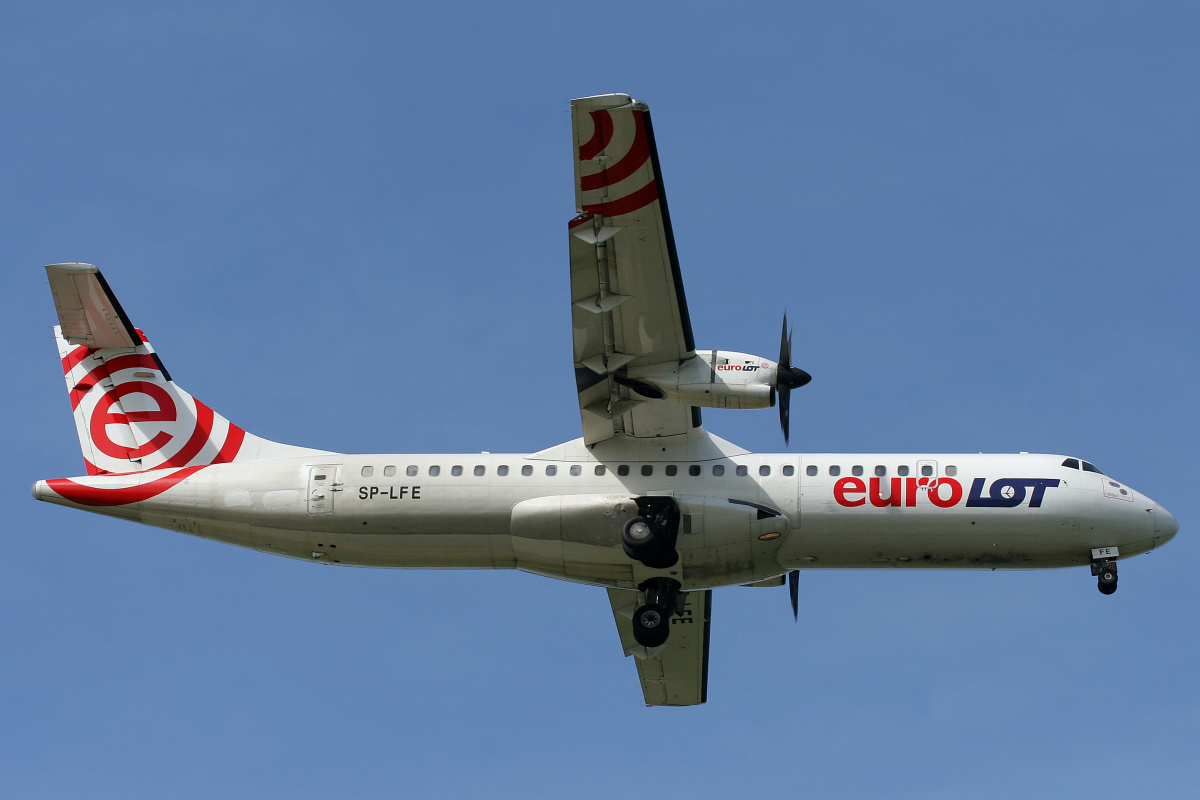 SP-LFE (Samoloty » Spotting na EPWA » ATR 72 » EuroLOT)