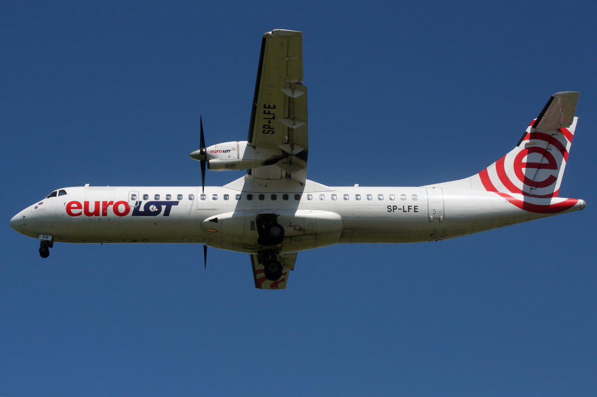 SP-LFE (Aircraft » EPWA Spotting » ATR 72 » EuroLOT)