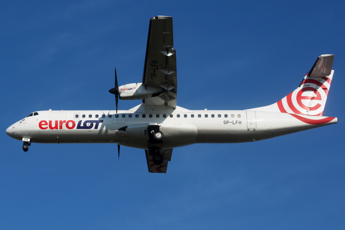 SP-LFH (Samoloty » Spotting na EPWA » ATR 72 » EuroLOT)