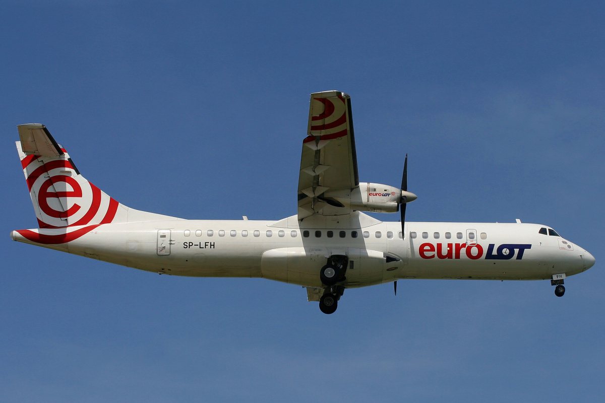 SP-LFH (Samoloty » Spotting na EPWA » ATR 72 » EuroLOT)