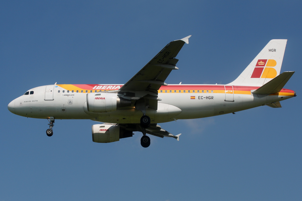 EC-HGR, Iberia