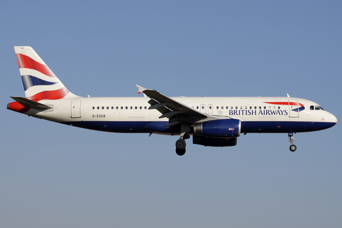 G-EUUA (Samoloty » Spotting na EPWA » Airbus A320-200 » British Airways)