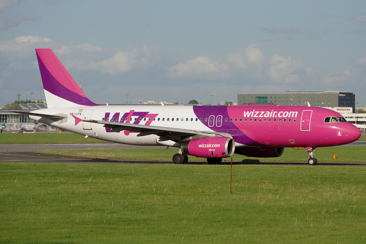 HA-LPA (Samoloty » Spotting na EPWA » Airbus A320-200 » Wizz Air)