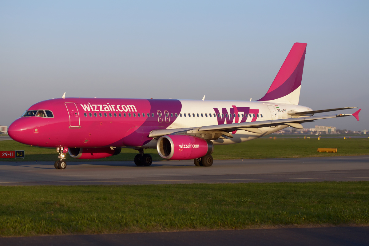 HA-LPN (Samoloty » Spotting na EPWA » Airbus A320-200 » Wizz Air)