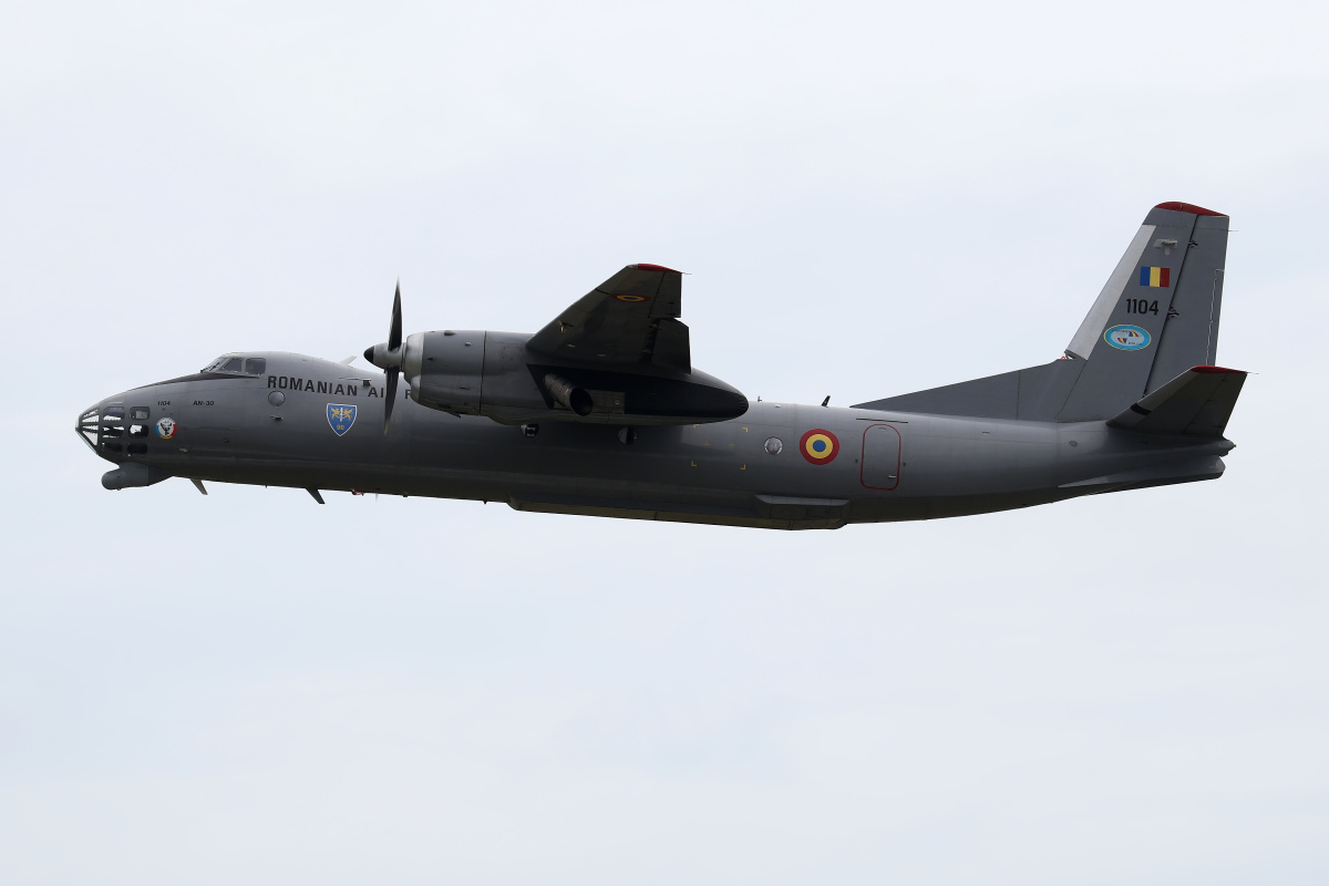 1104, Rumuńskie Siły Powietrzne (Samoloty » Spotting na EPWA » Antonow An-30)