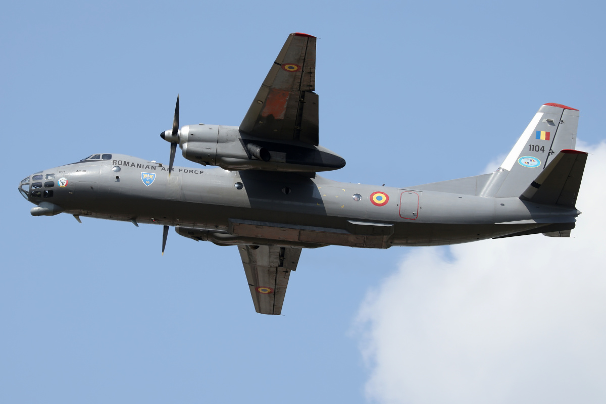 1104, Rumuńskie Siły Powietrzne (Samoloty » Spotting na EPWA » Antonow An-30)