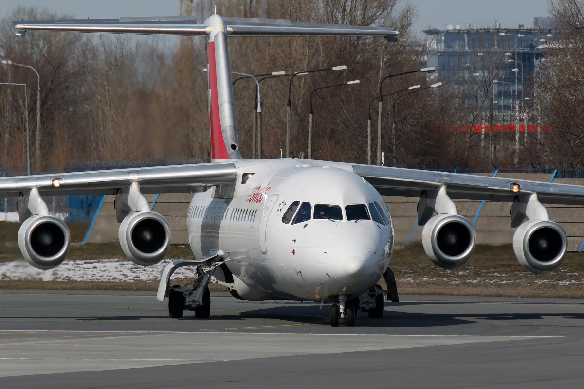 HB-IXO (Samoloty » Spotting na EPWA » BAe 146 i pochodne wersje » Avro RJ100 » Swiss Global Air Lines)