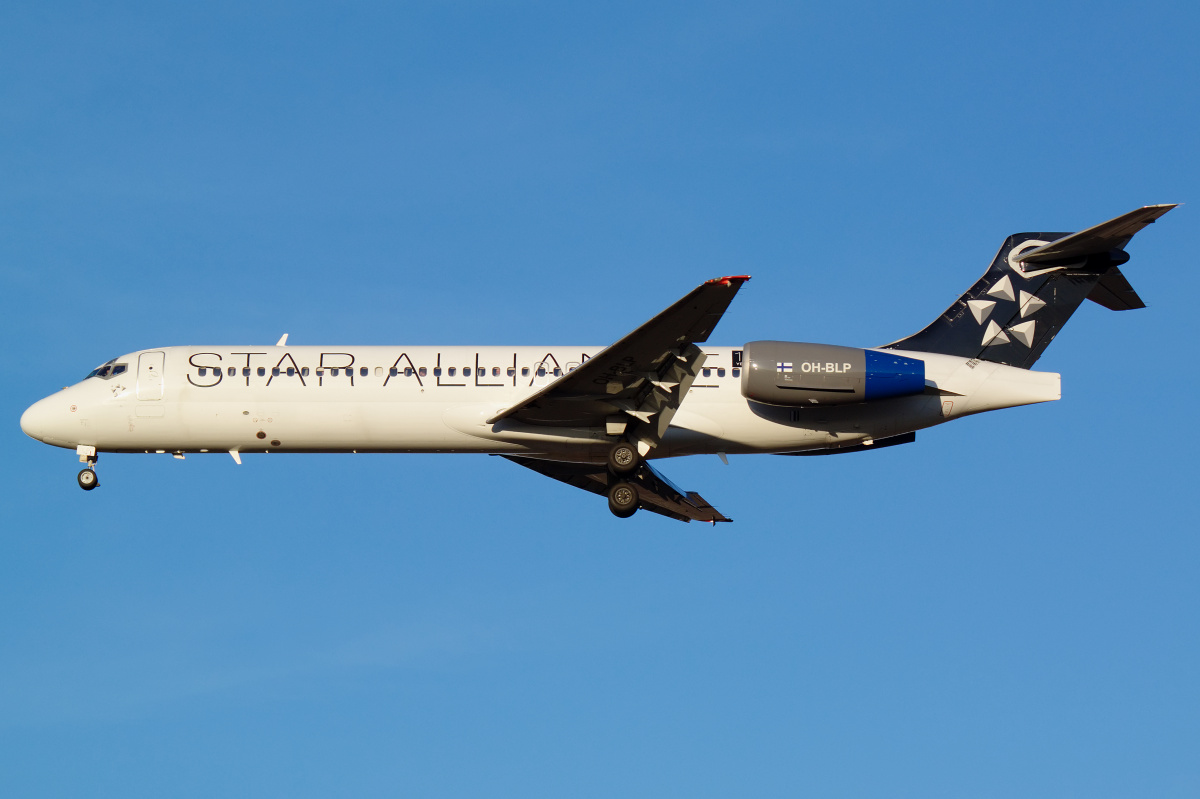 OH-BLP, Blue1 (Star Alliance livery) (Aircraft » EPWA Spotting » Boeing 717)