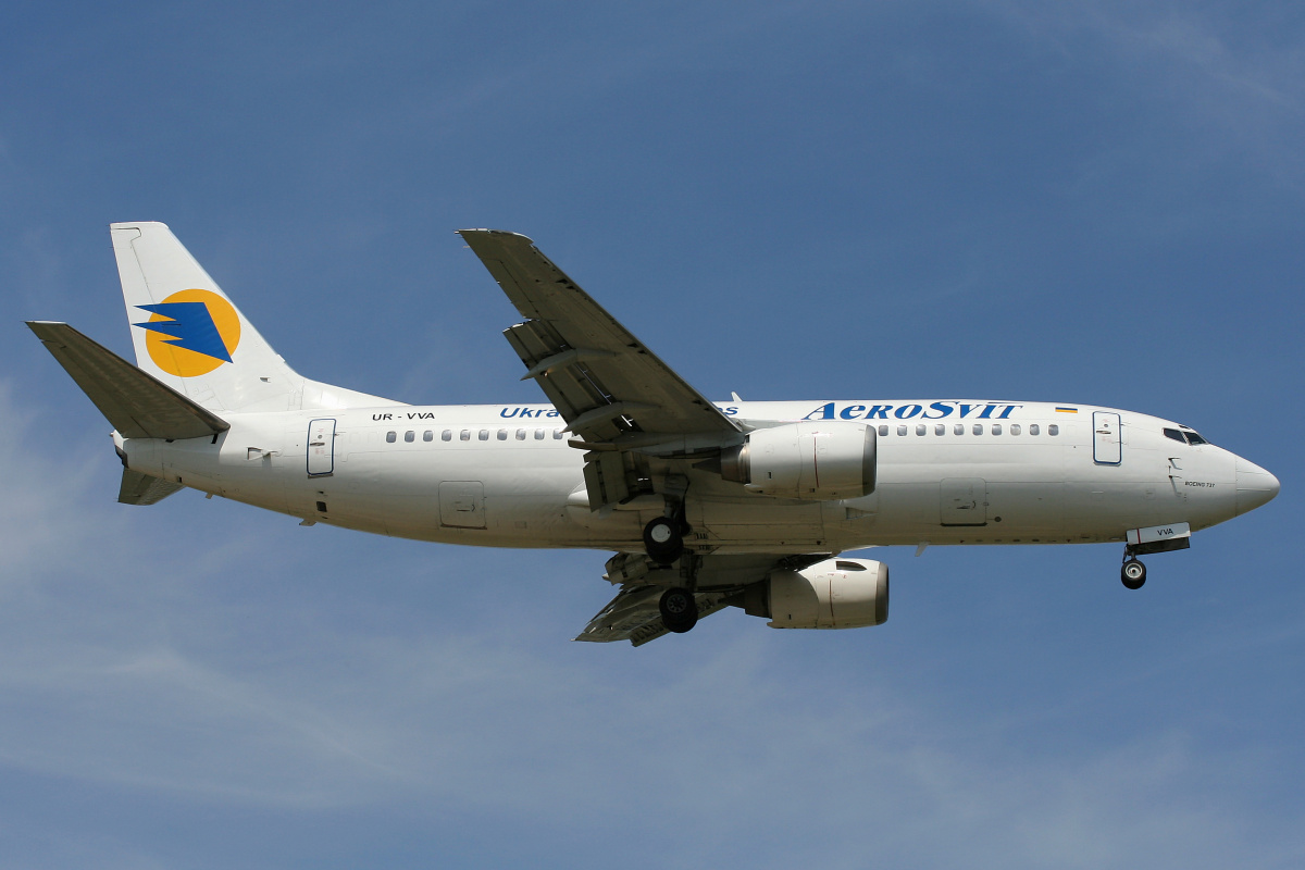 UR-VVA, AeroSvit Ukrainian Airlines